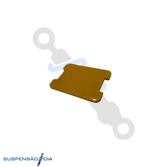 Pastilha Anti Ruído da Mola Traseira Pause