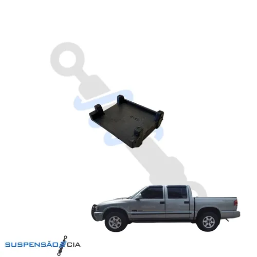 Apoio da Mola Traseira em Polipropileno Fama – Chevrolet S-10