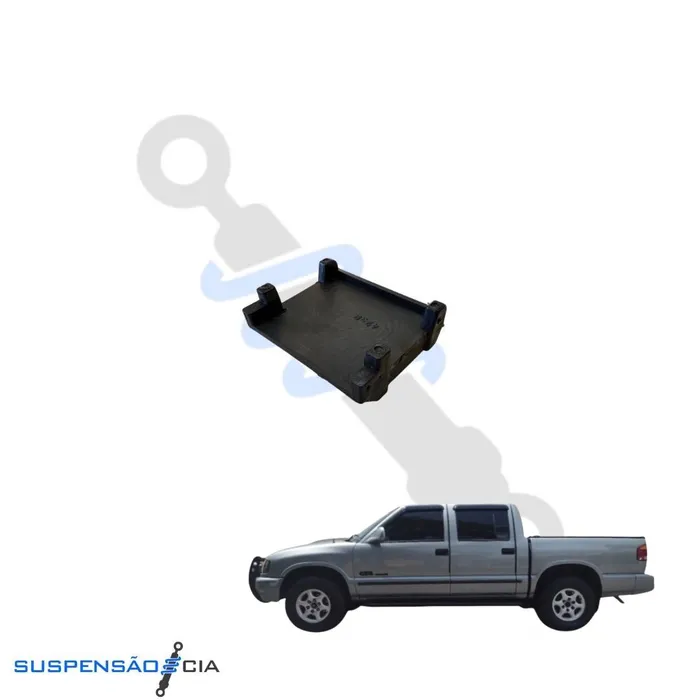 Apoio da Mola Traseira S-10 Fama