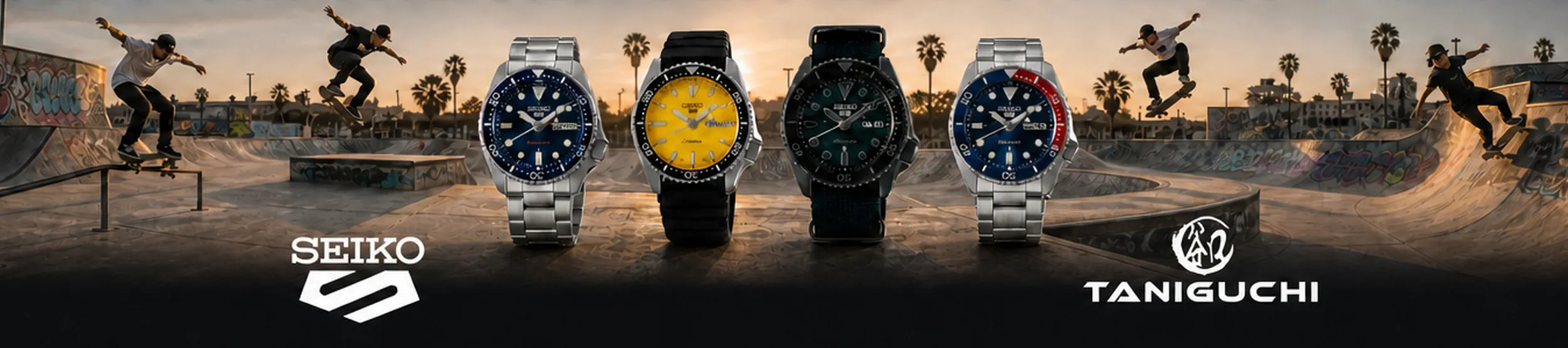 Banner Seiko 5 Sports