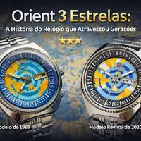 Orient 3 Estrelas: A História do Relógio que Atravessou Gerações