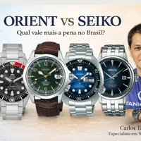 Orient Heritage vs Seiko: elegância em ascensão e o limite do prestígio no Brasil