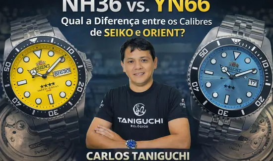 NH36 vs. YN66: Qual a Diferença entre os Calibres de Seiko e Orient?