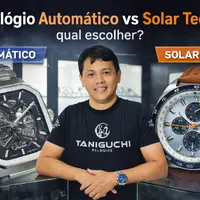 Relógio Automático vs Solar Tech: qual escolher?