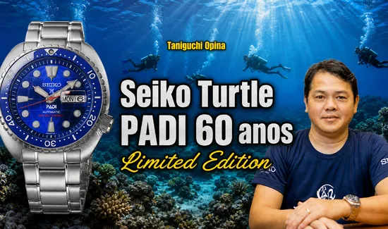 Seiko Prospex King Turtle PADI 60 Anos: A Edição Limitada que Celebra Seis Décadas de Mergulho