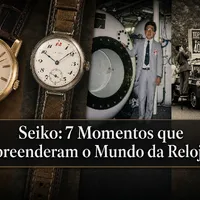 Seiko: 7 Momentos que Surpreenderam o Mundo da Relojoaria
