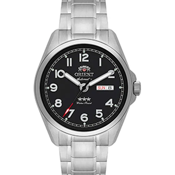 Orient 3 Estrelas Automático Elegance YN6SS006 preto