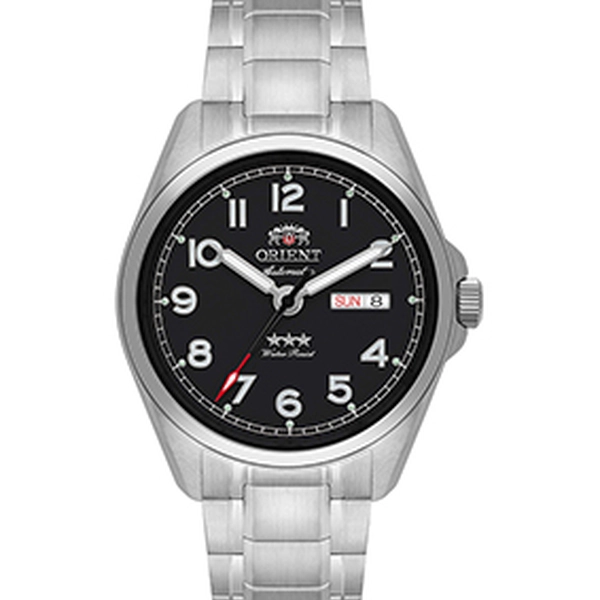 Orient 3 Estrelas Automático Elegance YN6SS006 preto