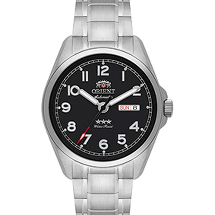 Orient 3 Estrelas Automático Elegance YN6SS006 preto