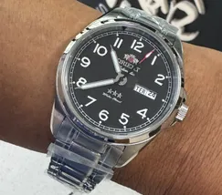 Orient 3 Estrelas Automático Elegance YN6SS006 preto - imagem 1