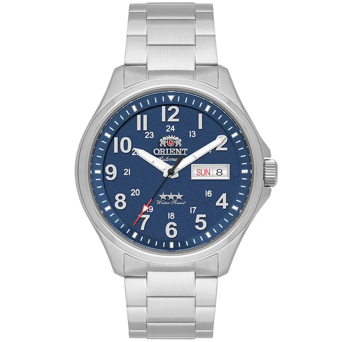 Orient 3 Estrelas Automático Sports Land YN6SS007 azul