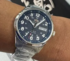 Orient 3 Estrelas Automático Sports Land YN6SS007 azul - imagem 1