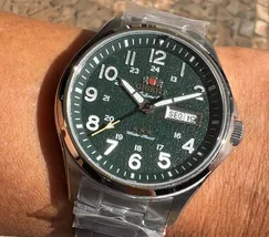 Orient 3 Estrelas Automático Sports Land YN6SS007 verde - imagem 1