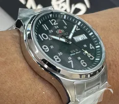 Orient 3 Estrelas Automático Sports Land YN6SS007 verde - imagem 3