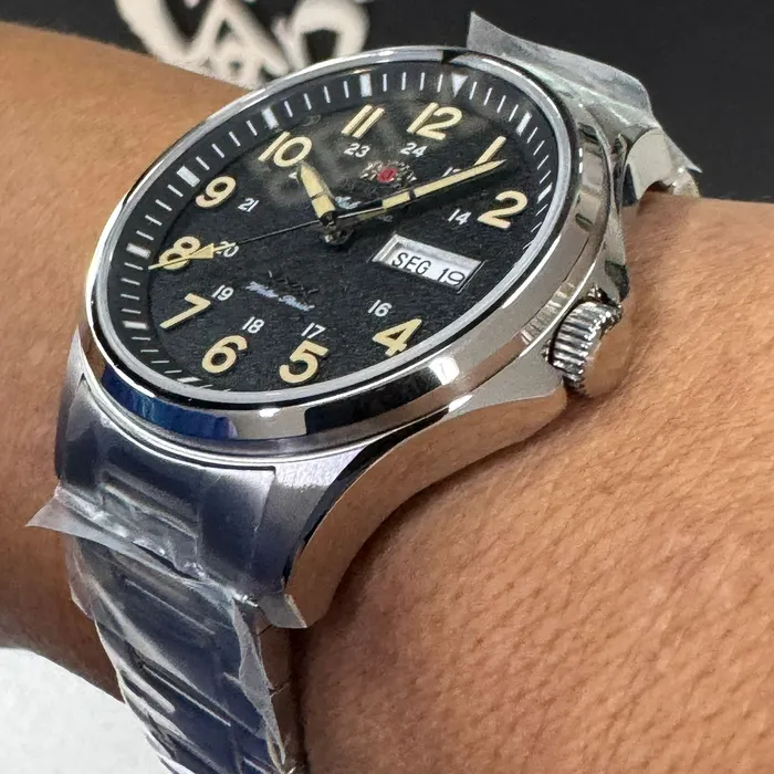 Orient 3 Estrelas Automático Sports Land YN6SS007 preto