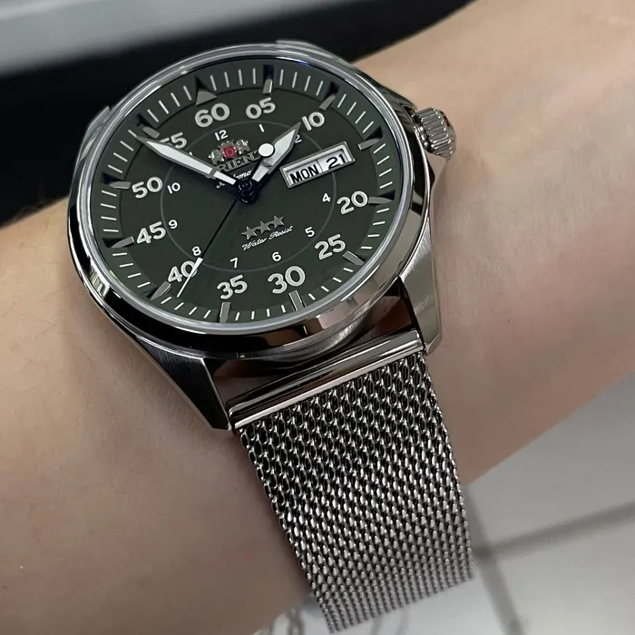 Orient 3 Estrelas Automático Sports Air YN6SS009 azul