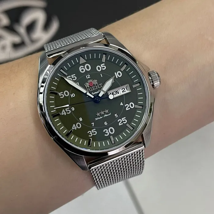 Orient 3 Estrelas Automático Sports Air YN6SS009 azul