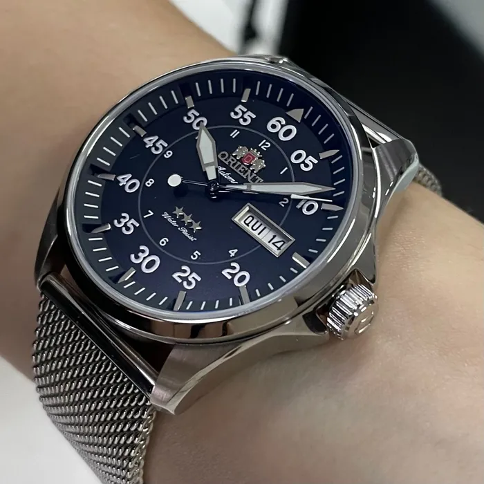 Orient 3 Estrelas Automático Sports Air YN6SS009 preto