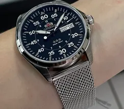 Orient 3 Estrelas Automático Sports Air YN6SS009 preto - imagem 4