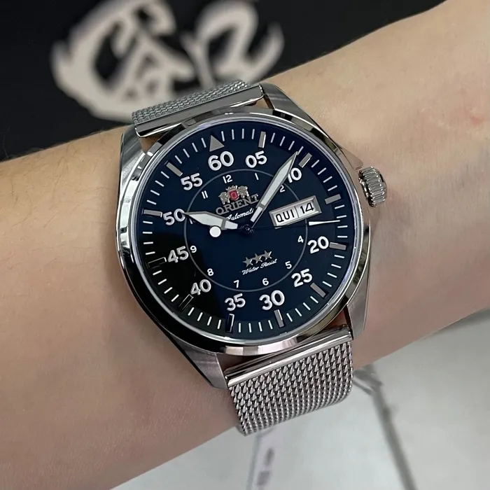 Orient 3 Estrelas Automático Sports Air YN6SS009 preto