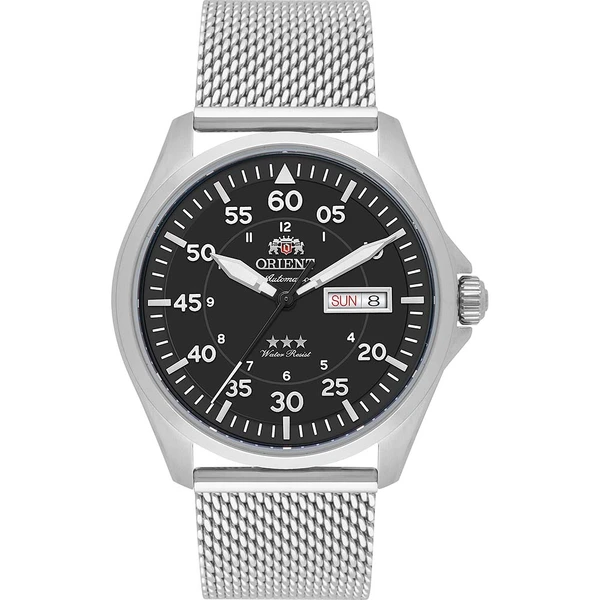 Orient 3 Estrelas Automático Sports Air YN6SS009 preto