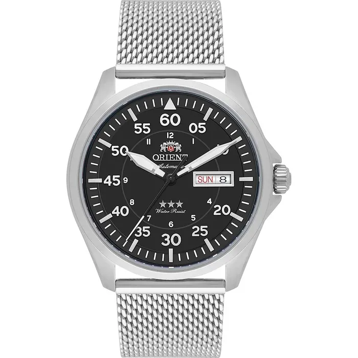 Orient 3 Estrelas Automático Sports Air YN6SS009 preto