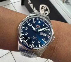 Orient 3 Estrelas Automático Sports Air YN6SS010 azul - imagem 1