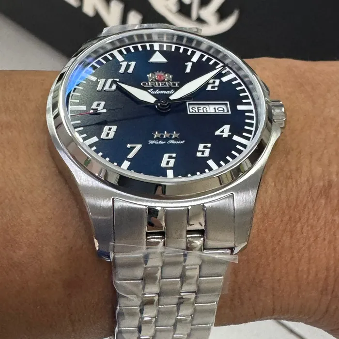 Orient 3 Estrelas Automático Sports Air YN6SS010 azul