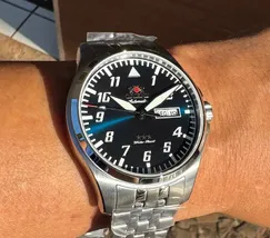 Orient 3 Estrelas Automático Sports Air YN6SS010 azul - imagem 7