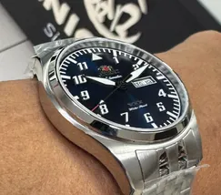 Orient 3 Estrelas Automático Sports Air YN6SS010 azul - imagem 4