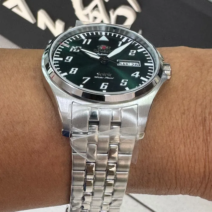 Orient 3 Estrelas Automático Sports Air YN6SS010 verde