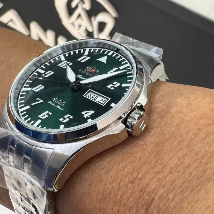 Orient 3 Estrelas Automático Sports Air YN6SS010 verde