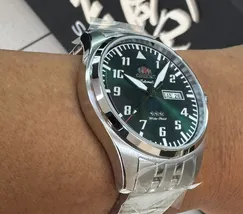 Orient 3 Estrelas Automático Sports Air YN6SS010 verde - imagem 4