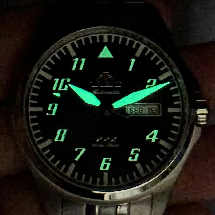 Orient 3 Estrelas Automático Sports Air YN6SS010 preto