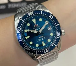 Orient 3 Estrelas Automático Sports Sea YN6SS011 Azul - imagem 1