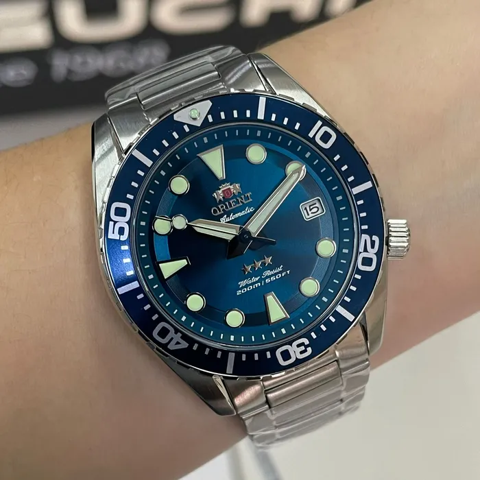 Orient 3 Estrelas Automático Sports Sea YN6SS011 Azul