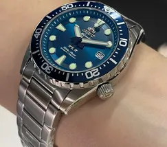 Orient 3 Estrelas Automático Sports Sea YN6SS011 Azul - imagem 4