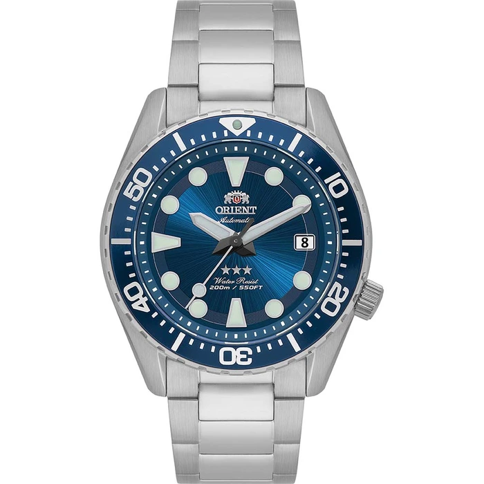 Orient 3 Estrelas Automático Sports Sea YN6SS011 Azul