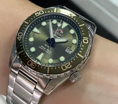 Orient 3 Estrelas Automático Sports Sea YN6SS011 Verde - imagem 4