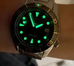 Orient 3 Estrelas Automático Sports Sea YN6SS011 Verde - imagem 6