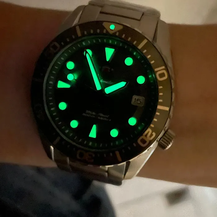 Orient 3 Estrelas Automático Sports Sea YN6SS011 Verde