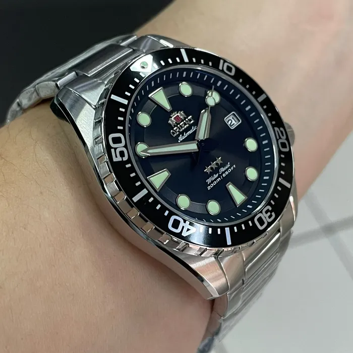 Orient 3 Estrelas Automático Sports Sea YN6SS011 Preto