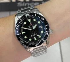 Orient 3 Estrelas Automático Sports Sea YN6SS011 Preto - imagem 6