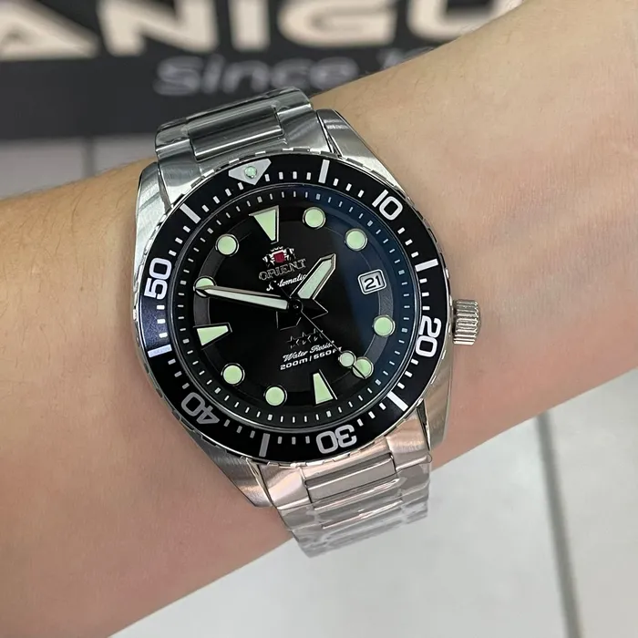 Orient 3 Estrelas Automático Sports Sea YN6SS011 Preto