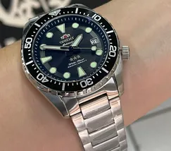 Orient 3 Estrelas Automático Sports Sea YN6SS011 Preto - imagem 5