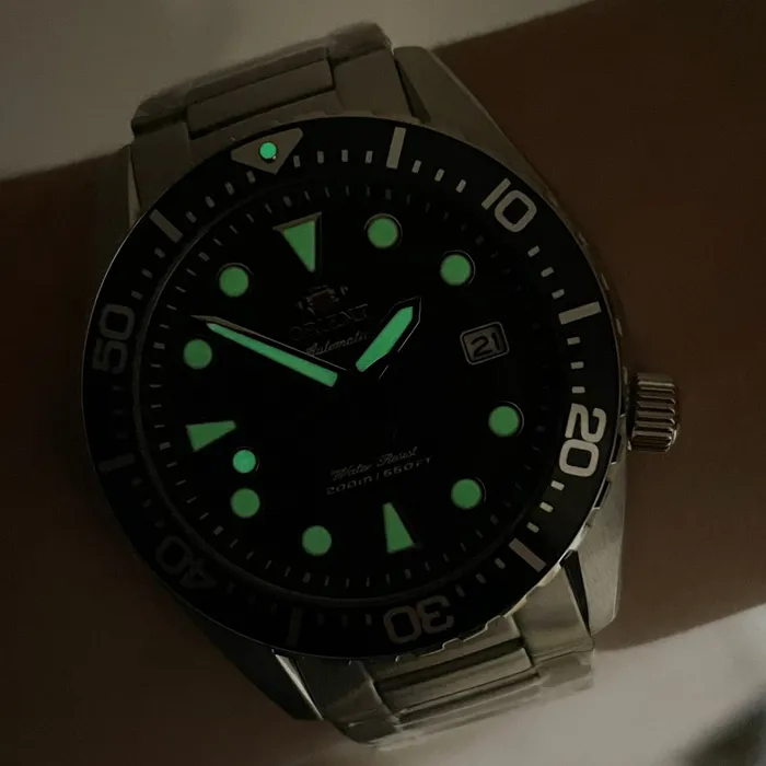 Orient 3 Estrelas Automático Sports Sea YN6SS011 Preto