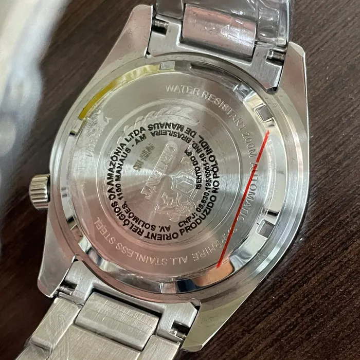 Orient 3 Estrelas Automático Sports Sea YN6SS011 Preto