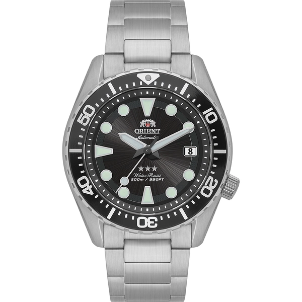 Orient 3 Estrelas Automático Sports Sea YN6SS011 preto