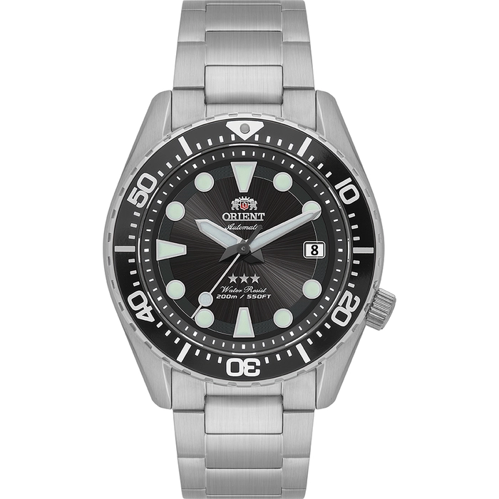 Orient 3 Estrelas Automático Sports Sea YN6SS011 Preto