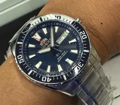 Orient 3 Estrelas Automático Sports Sea YN6SS012 Azul - imagem 1